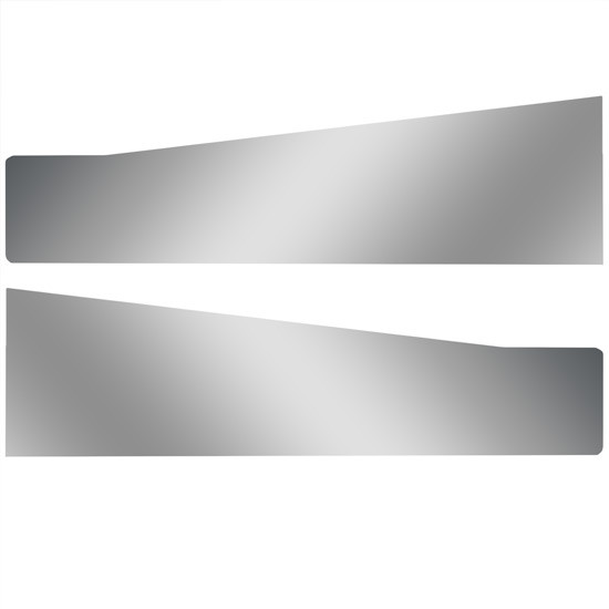 1.5 Inch Stainless Steel Blank Sleeper Extension Panels For Kenworth T660 2008-2017