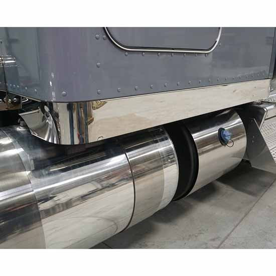 CSM SS 5 Inch Blank Sleeper Panel For Kenworth W990 - Pair