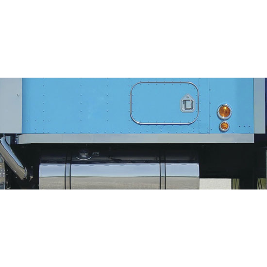3.5 Inch Blank Aero Sleeper Panel For 62 Inch Sleepers For Kenworth T800
