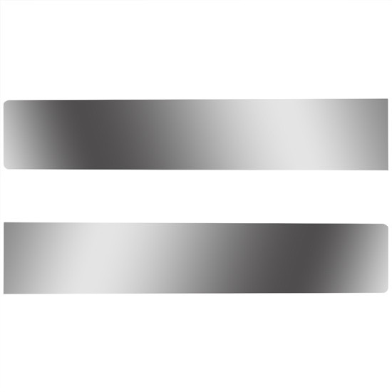 72 Inch Stainless Steel Blank Sleeper Extension Panel For Kenworth T660, T800, W900L