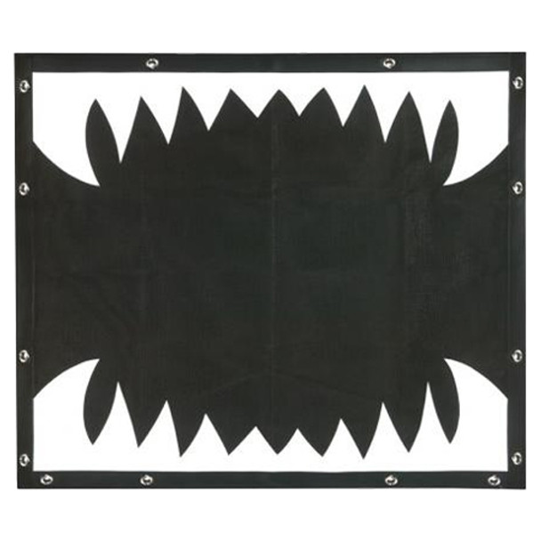 Black Bug Screen With White Jaws For Kenworth T800 Black Bug Screen With White Jaws For Kenworth T800