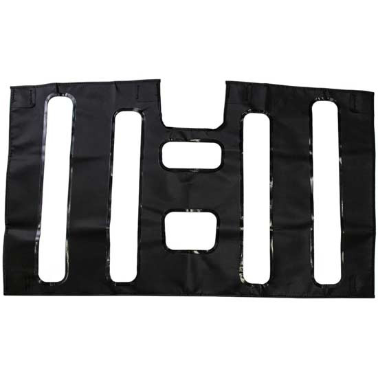 Belmor Black Vinyl Winter Front For Kenworth T880