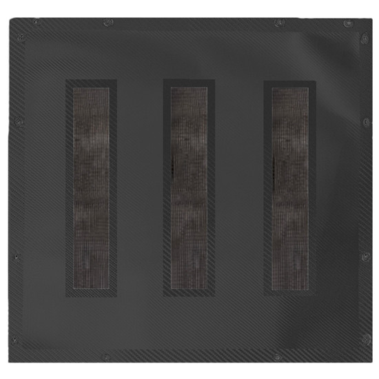 Vinyl Winter Front - Black For Kenworth W900A 1970 Thru 1982
