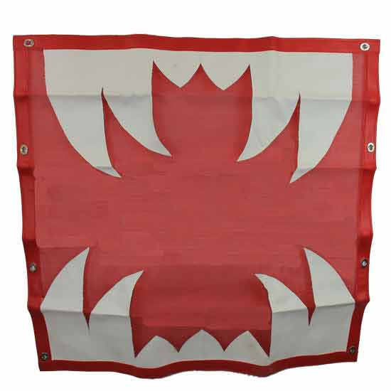 Red & White Bug Screen 37.75 X 36.5 Inch For Kenworth W900L