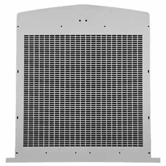 Lincoln Chrome 304 SS Grille Insert With Rectangle Cutouts For Kenworth W900L