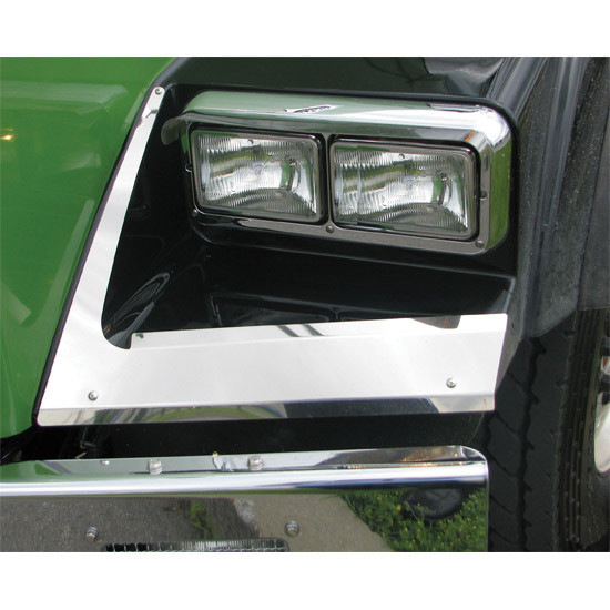 Stainless Steel Fender Shields For Kenworth T800 2008 & Newer