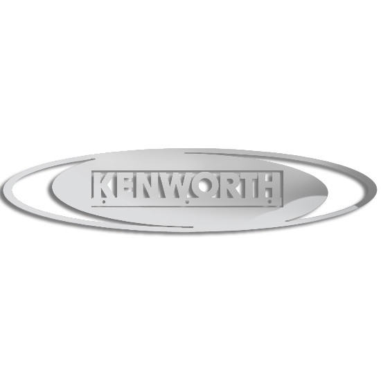Stainless Steel Saturn Style Emblem Accent For Kenworth