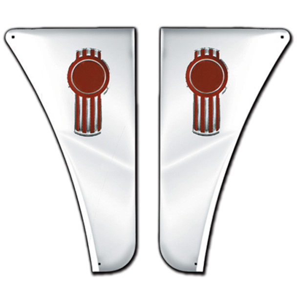 Kenworth W900B/L Lower Hood Panels Stainless Steel