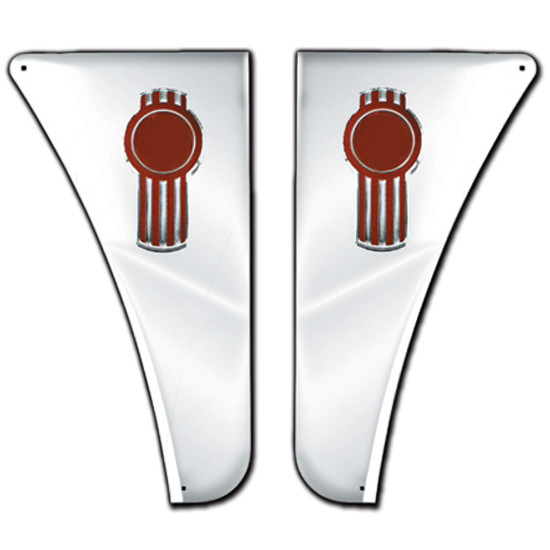 Kenworth W900B/L Lower Hood Panels Stainless Steel