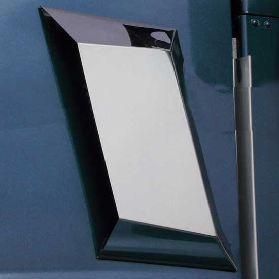 Stainless Steel Air Intake Cover Passenger Side For Kenworth