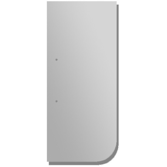 Stainless Steel Hood Extension Panels For Kenworth W900L