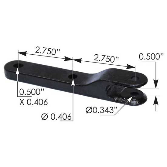 BESTfit Tilt Hood Assist Bracket Replaces L11-6239 For Kenworth T680 2013-Newer