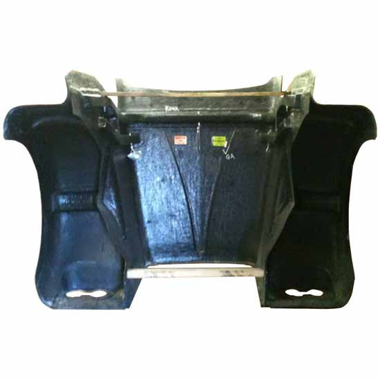 Kenworth W900L Custom Truk-Rodz Metton Hood Replacement Fiberglass W/ W900A Style Dual Round Headlight Openings By Jones Performance Replaces L29-1003-010002, L29-1017-01000