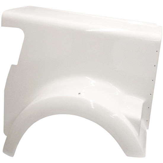 Kenworth W900L Hood Fiberglass For Flat Windshield by Jones Performance Replaces K146-1138, K146-1135