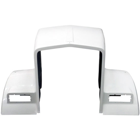 Kenworth W900L Hood Fiberglass For Flat Windshield by Jones Performance Replaces K146-1138, K146-1135