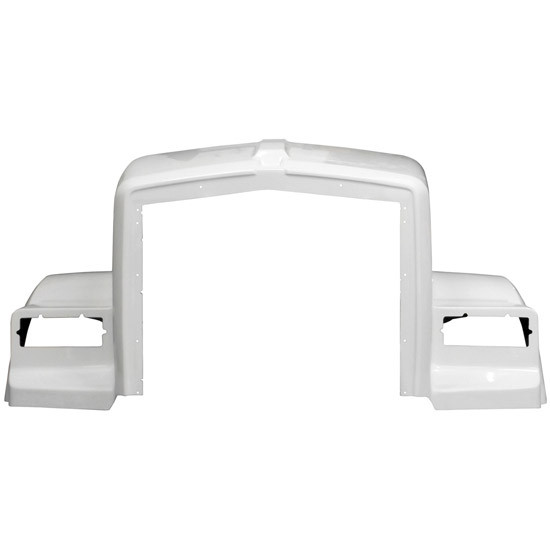 Kenworth T800 With Split Fender Hood Fiberglass by Jones Performance Replaces K146-1062, K146-1074