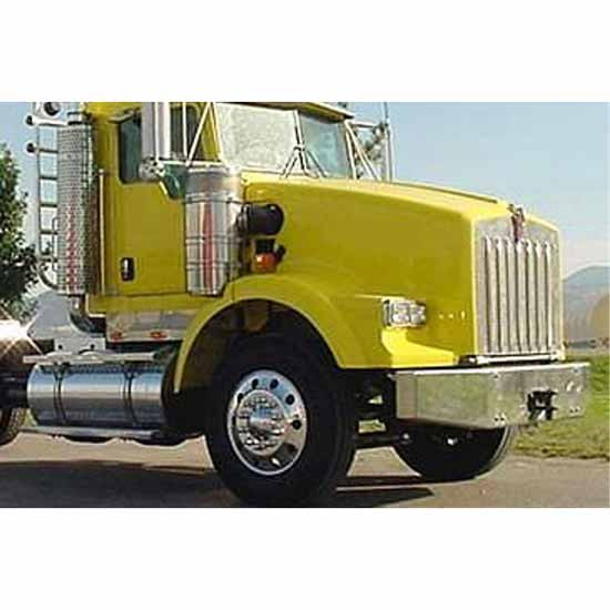 Kenworth T800 With Split Fender Hood Fiberglass by Jones Performance Replaces K146-1062, K146-1074