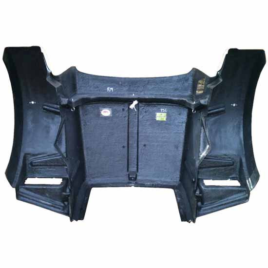 Jones Performance Fiberglass Hood W/ 53.25 Inch Centerline & Fenders For Kenworth T800 AeroCab Short Hood Replaces K146-1328, K146-1329