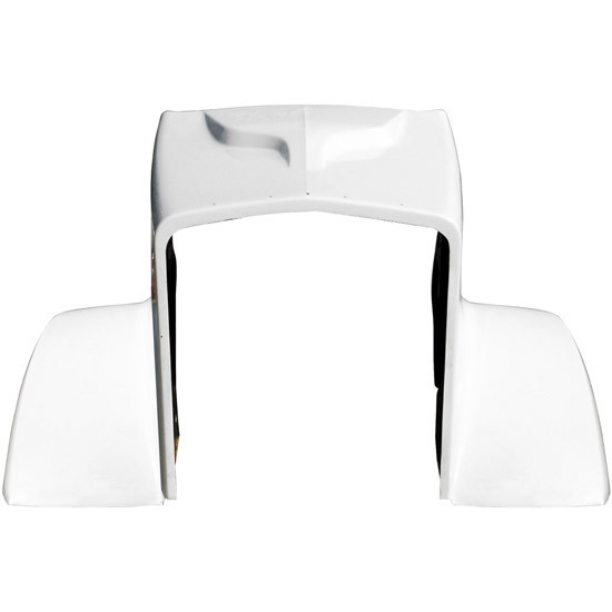 Jones Performance Custom Truk-Rods Fiberglass Hood W/ 66 Inch Centerline & Fenders For Kenworth W900L Aero Replaces L29-1003-010002, L29-1017-010002, L29-1018