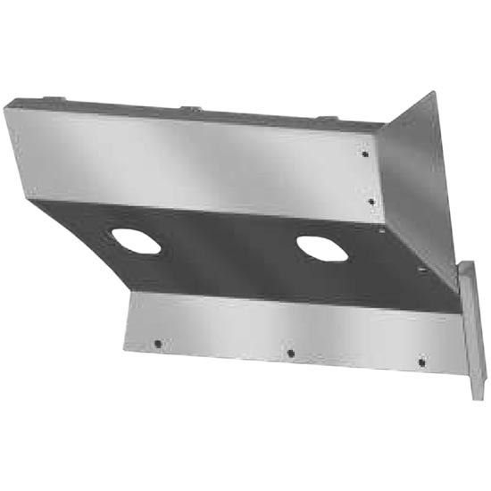 Stainless Steel Air Conditioner 3-Piece Cover Kit For Kenworth T600, T800, W900 2002-2005