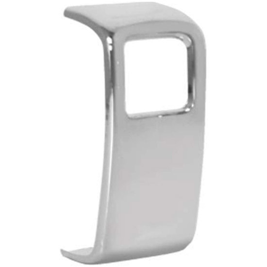 Chrome Plastic Rocker Switch Trim With 1 Opening For Kenworth