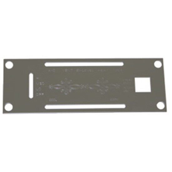 Stainless Steel AC Control Trim For Kenworth W900