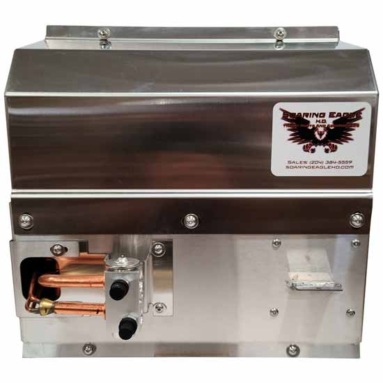 Stainless Steel Complete Heater Box Assembly, Pad Mount For Kenworth T660, T800 & W900L/B