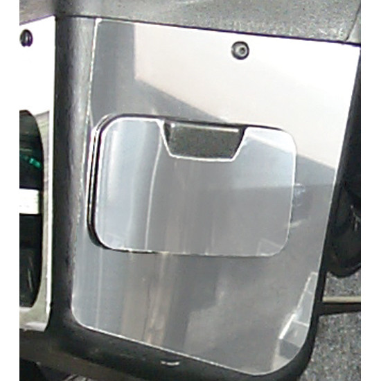 RoadWorks Stainless Steel Contoured Ash Tray Trim For Kenworth T600, T800 & W900