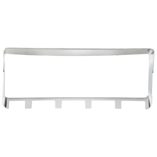 Kenworth Chrome Gauge Dash Trim W/ Visor - Passenger Side Replaces OE 41363