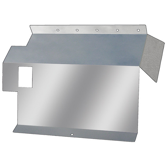 Stainless Steel Lower Heater Cover For Kenworth