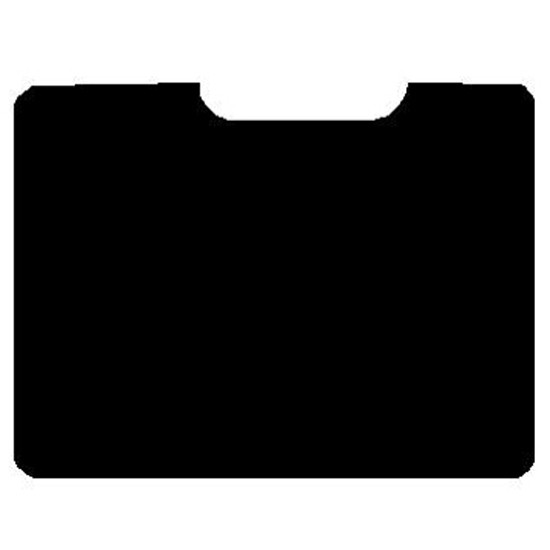 Black Middle Floor Mats For Kenworth T680 With Manual Transmission & Swivel Passenger Seat