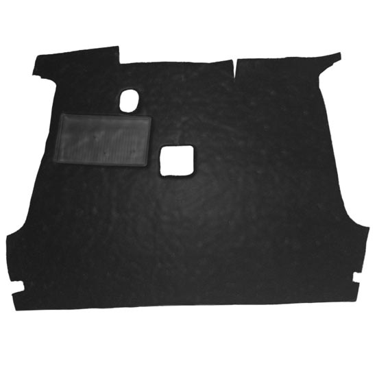 CSM Cab Floor Mat Black Vinyl For Kenworth W900L 2006-Newer