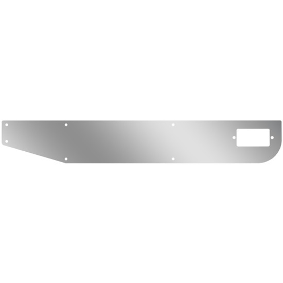 Stainless Steel Door Kick Panel Passenger Side For Kenworth W900B, W900L W/ Daylite Doors