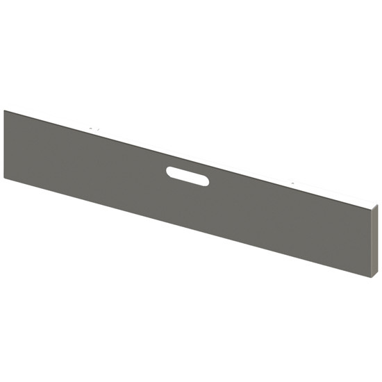 Lincoln Chrome 18 Inch Chrome Plated Texas Blind Mount Boxed End Bumper, 10 Gauge W/ Tow Holes & Black Steel Mounting Plates For Freightliner Classic 132Xl & 120 1990 Thru 2003