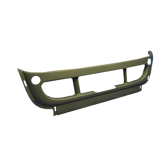 Poly Bumper Center Cover  - Fascia Accepts Chrome Overlay For Freightliner Cascadia 113, 125 BBC