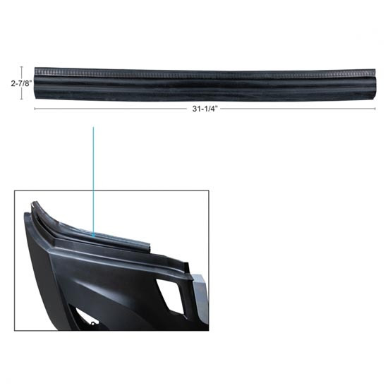 Fiberglass Aero Guard Bumper Reinforcement Replaces 21-29000-000 For Freightliner Cascadia
