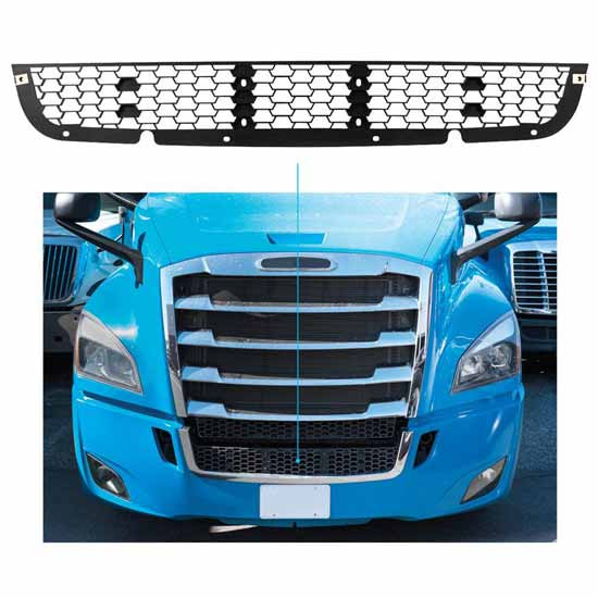 Plastic Bumper Mesh Replaces 21-28985-000 For Freightliner Cascadia 116/126