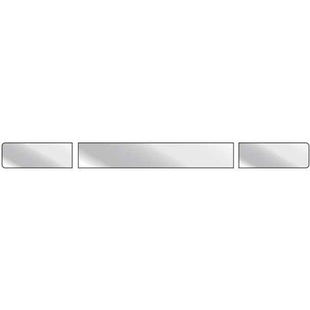 Stainless Steel Bumper Trim Kit Blank For Freightliner FLD112/120 SBA