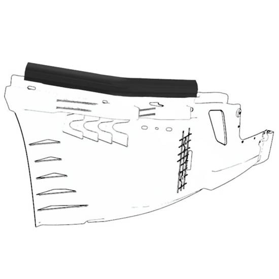 BESTfit Bumper To Hood Seal Reinforcement Replaces 21-29000-000 For Freightliner Cascadia Driver & Passenger Side