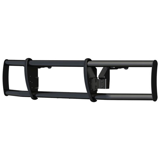 Black Stainless Steel Low-Profile Bumper Guard For Freightliner Cascadia 116/126