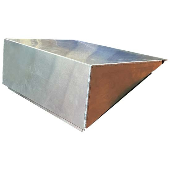 Freightliner FLD Battery Box Cover 25 x 15 5/8 Inch Aluminum by CSM