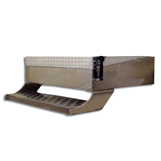 Freightliner Classic FL120, FL132 Diamond Plate Aluminum 31 Inch Tool Box Cover by CSM