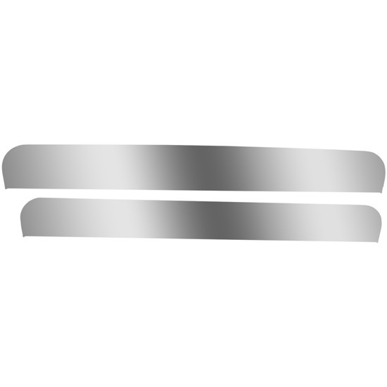 Stainless Steel Lower Step Panel For Freightliner Cascadia 116, 126 2018-Current - Pair
