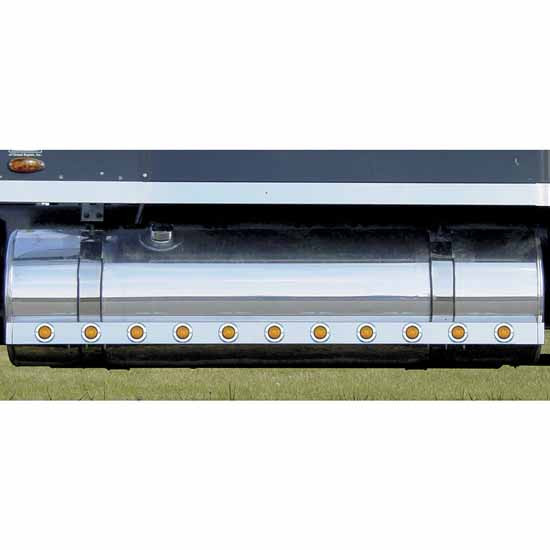 82.5 Inch Blank Stainless Steel Fuel Tank Fairing For Freightliner FL120 / FL132 XL Classic