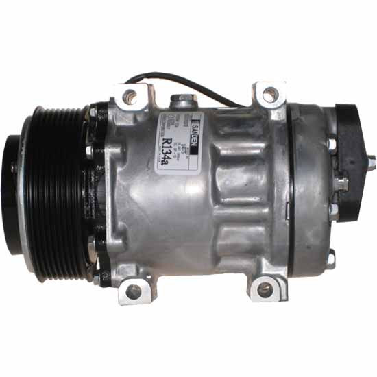 BESTfit Sanden 4352 AC Compressor With 119MM 8 Groove Clutch Replaces ABPN83-304543S For Freightliner