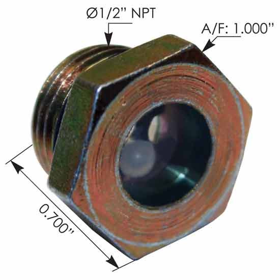 Coolant Reservoir Sight Cap For Freightliner FLD