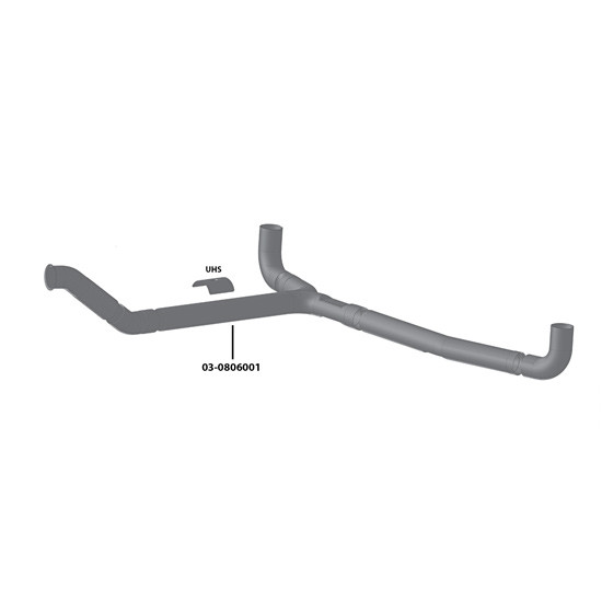Replacement Exhaust Y-Pipe Replaces A04-16885-024 For Freightliner Classic XL/120 & FLD120