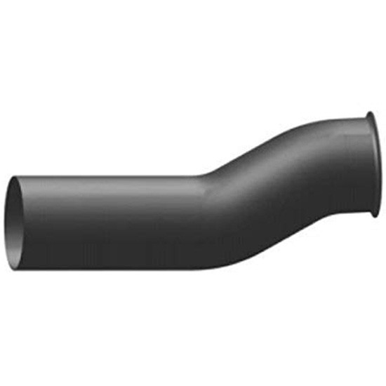 BESTfit 5 Inch Aluminized Multi-Bend Turbo Pipe With Flanged Inlet Replaces 04-21016-002 For Freightliner Century & Columbia