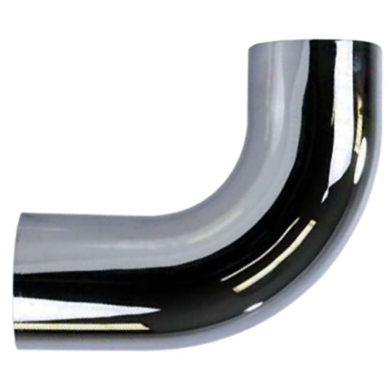 Chrome 5 Inch Short 90 Exhaust Elbow Below Muffler Replaces 04-09657-013 For Freightliner Classic & FLD