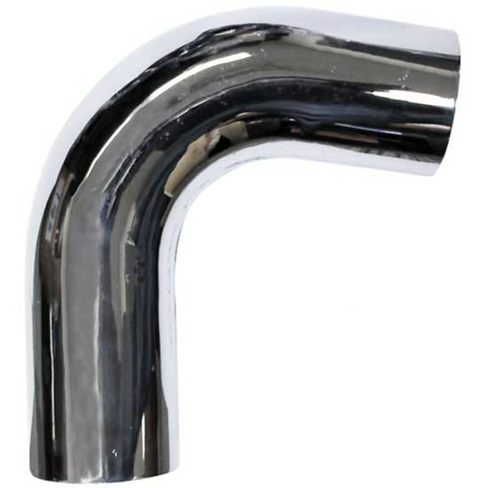TPHD 5 Inch Chrome 100 Degree Exhaust Elbow For Freightliner FLC120